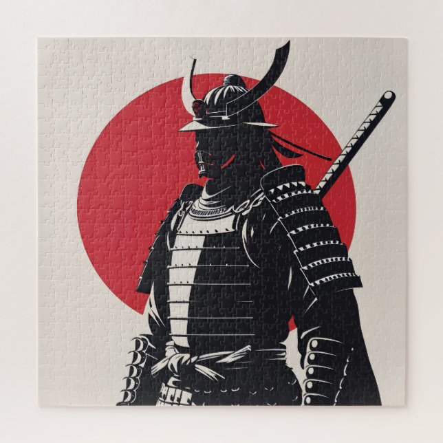 「日輪の侍（Nichirin no Samurai）」 Jigsaw Puzzle (Vertical)