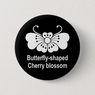 桜胡蝶 PINBACK BUTTON
