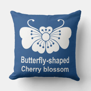 桜胡蝶 THROW PILLOW