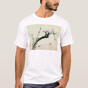 梅花, 北斎 Plum Blossoms, Hokusai, Ukiyo-e T-Shirt