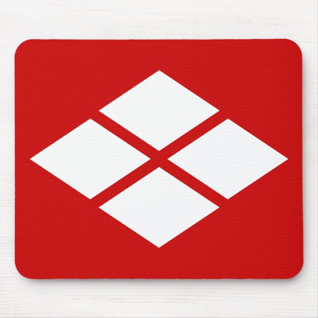 武田信玄　家紋, Takeda Shingen KAMON, Japanese Family Cre Mouse Pad (Front)