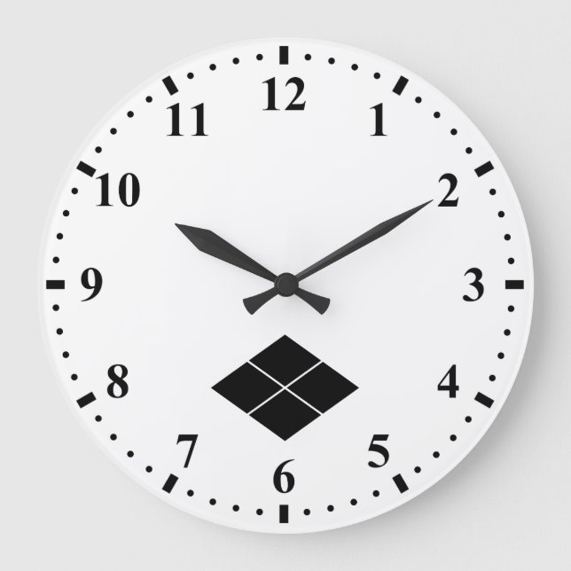 武田菱 LARGE CLOCK (Front)