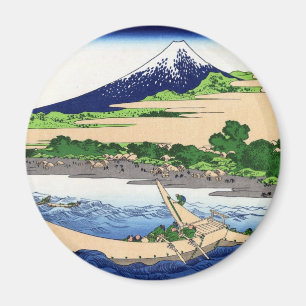 江尻田子の浦, 北斎 View Mt.Fuji from Tagonoura, Hokusai Magnet