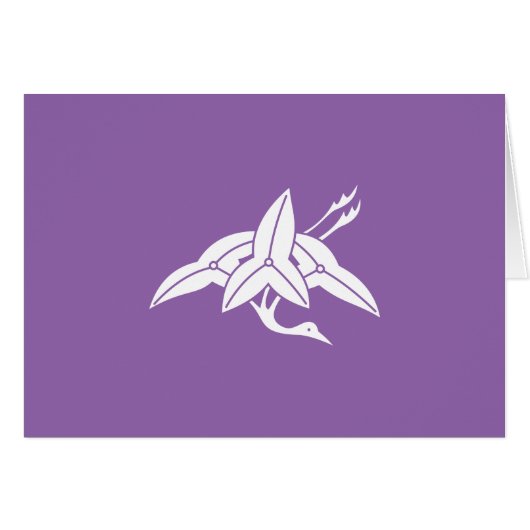 沢瀉鶴 (Front Horizontal)