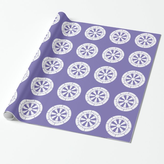 源氏車 WRAPPING PAPER (Unrolled)