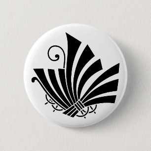 熨斗蝶 PINBACK BUTTON