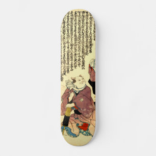 猫の役者, 国芳 Actors of The Cat, Kuniyoshi, Ukiyo-e Skateboard
