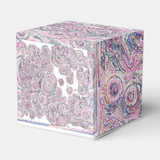 白い線の入った「算数曼荼羅」ボックス FAVOR BOXES