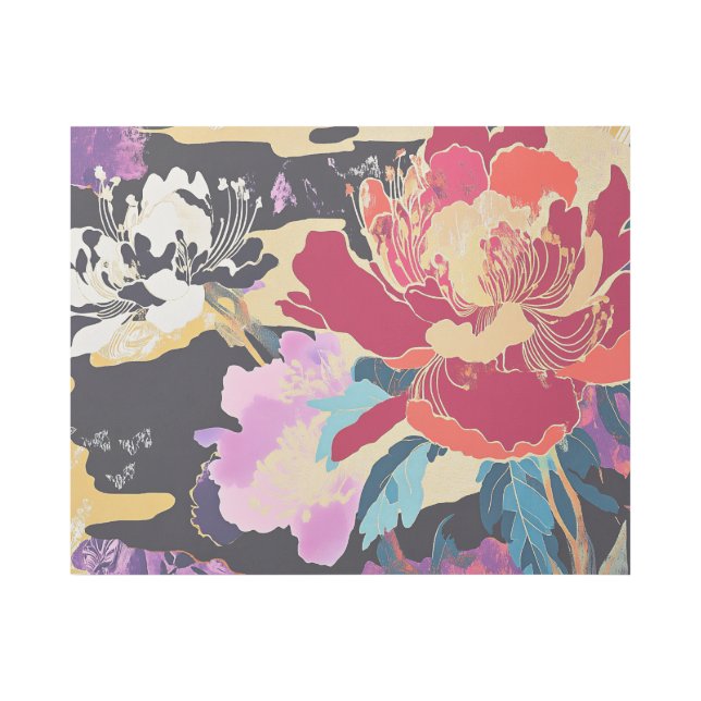 百花繚乱 Reimagined Gallery Wrap (Front)