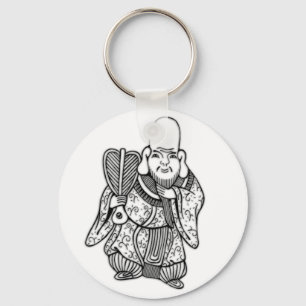 福禄寿 Fukurokuju lucky god original drawing Keychain