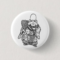福禄寿 Fukurokuju lucky god original drawing