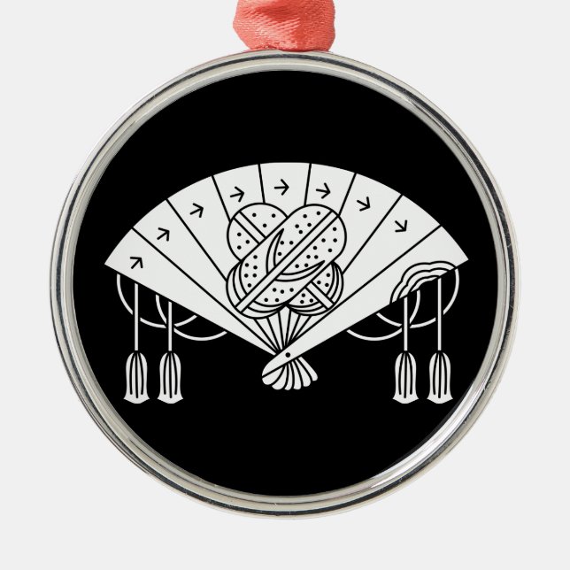 秋田扇 METAL ORNAMENT (Front)