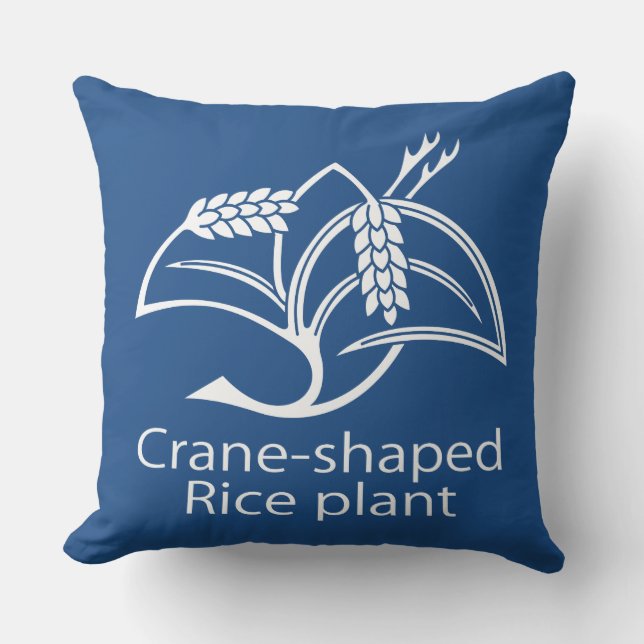 稲鶴 THROW PILLOW (Front)