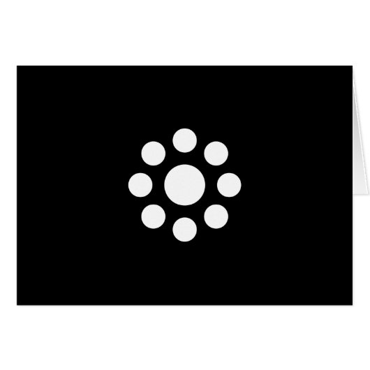 細川九曜 (Front Horizontal)