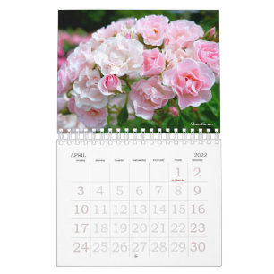 美しいバラのカレンダー CALENDAR