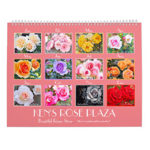 美しいバラのカレンダー CALENDAR