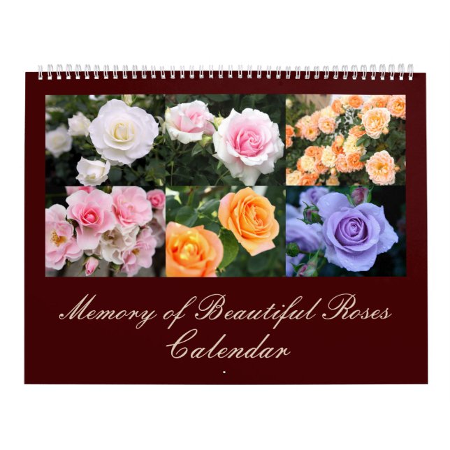 美しいバラのカレンダー CALENDAR (Cover)