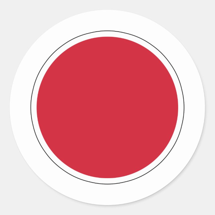 航空自衛隊の国籍マーク Nippon Roundel Flag of JASDF Round Stickers