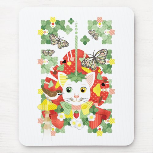 苺大福／Strawberry Daifuku Mouse Pad