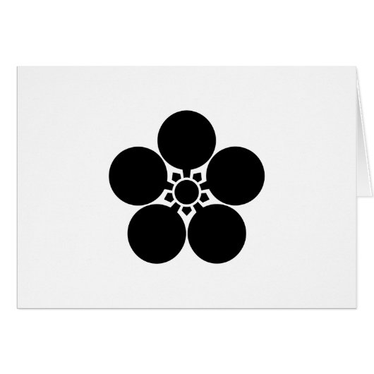 菅家梅鉢 (Front Horizontal)