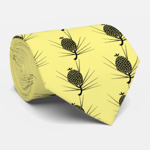 葉付松毬 NECK TIE