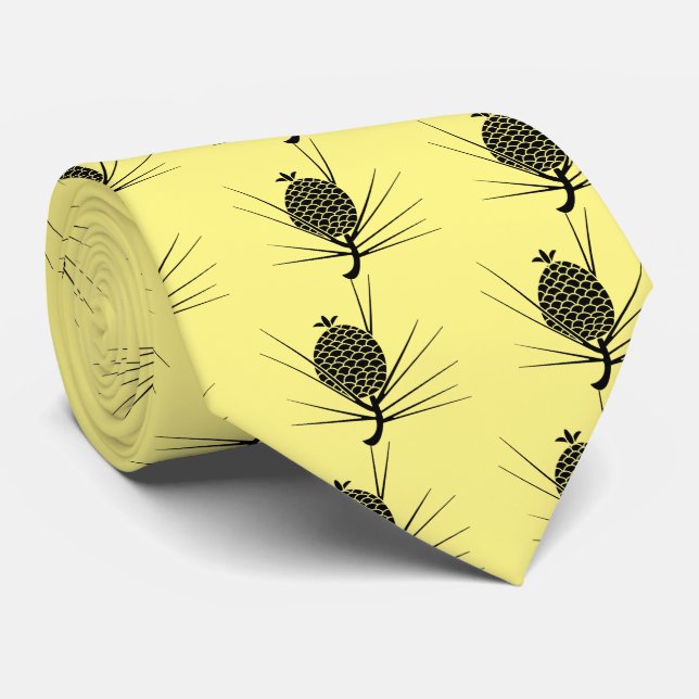 葉付松毬 NECK TIE (Rolled)