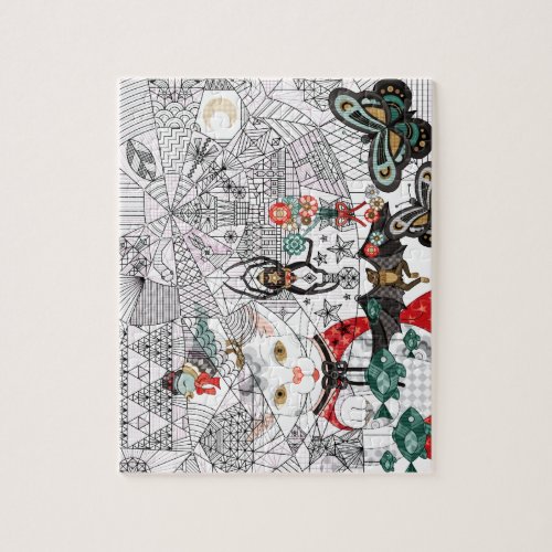 蜘蛛の巣アーティスト（Spider's web artist） Jigsaw Puzzle