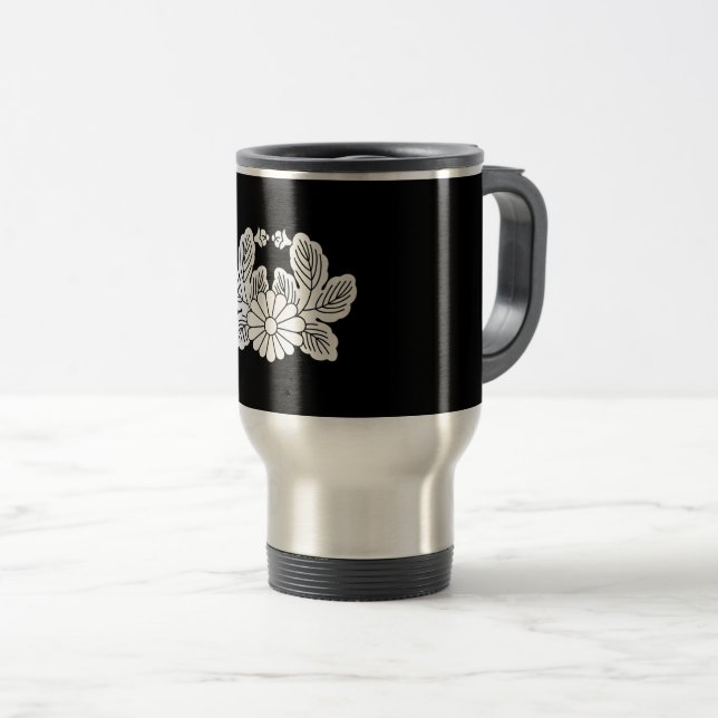 蟹菊の（の紋之泉の） TRAVEL MUG (Front Right)