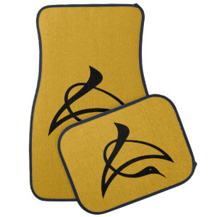 長の字鶴 CAR MAT