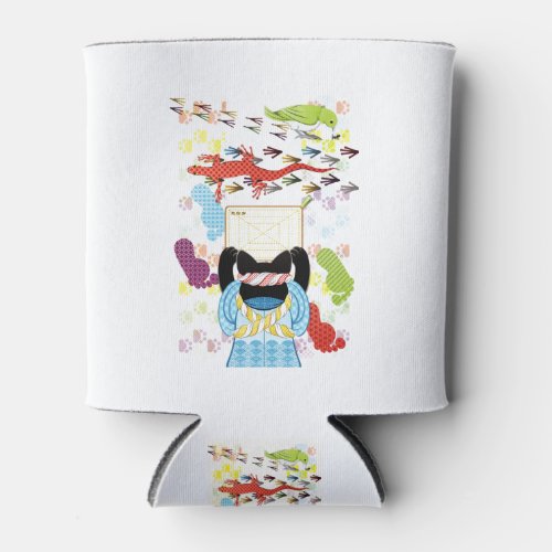 雑巾がけと足跡（リメイク） CAN COOLER