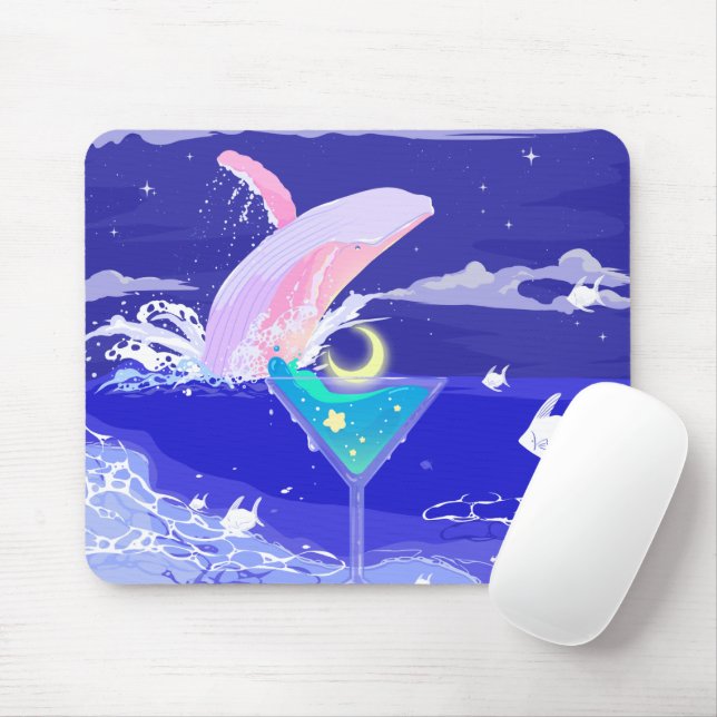 青のひととき ノートブック ポスター キャンバスプリント クッション ラウンド壁時計 スクエアシール MOUSE PAD (With Mouse)