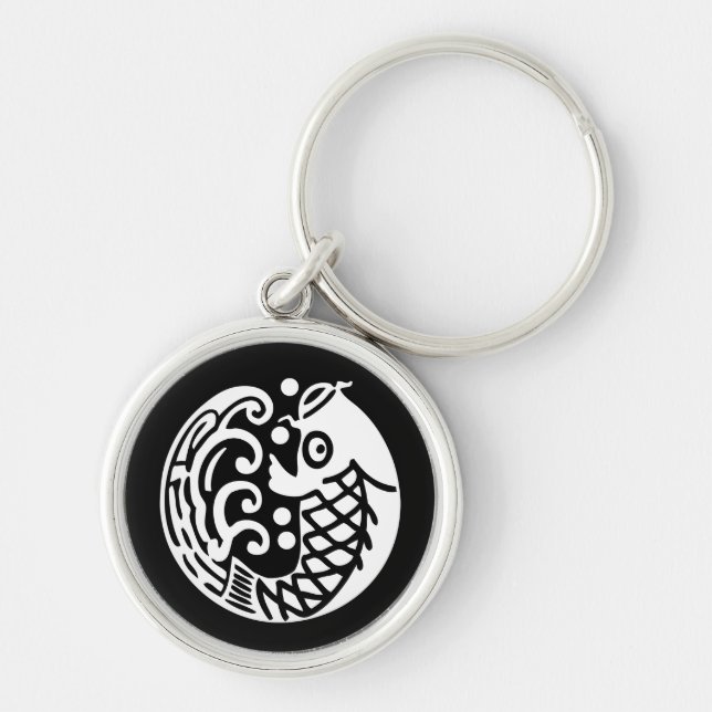 鯉に波 KEYCHAIN (Front)