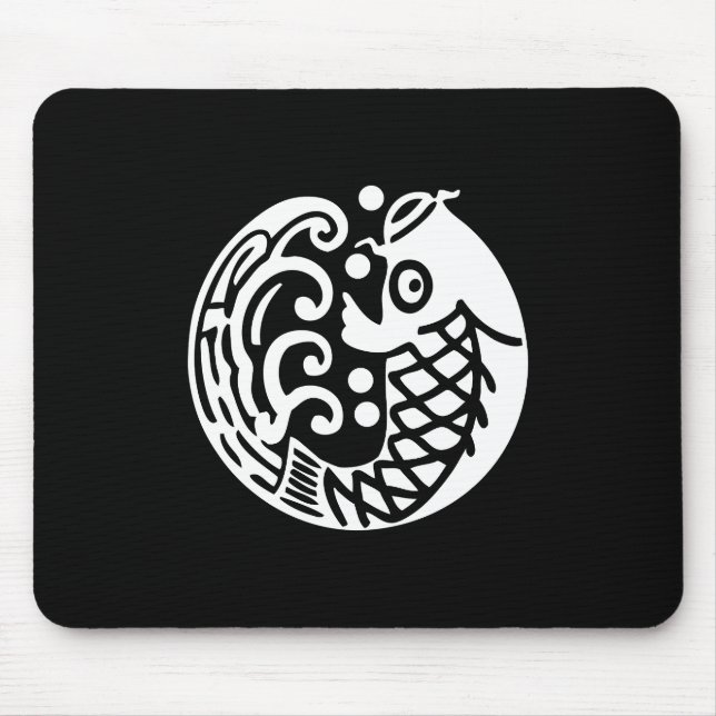 鯉に波 MOUSE PAD (Front)