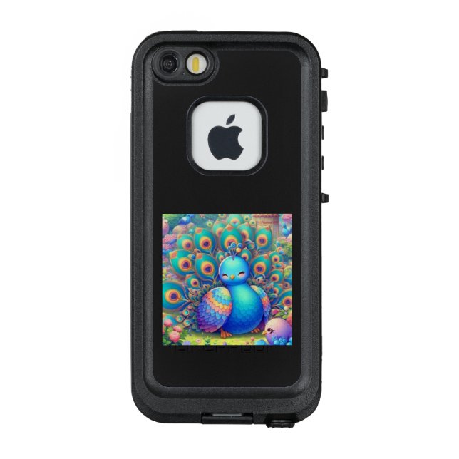 黄色いリボンのペンギンちゃん LifeProof iPhone CASE (Back)