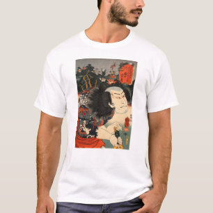 龍の刺青の役者, 国芳 Actor of Dragon's Tattoo, Ukiyoe T-Shirt