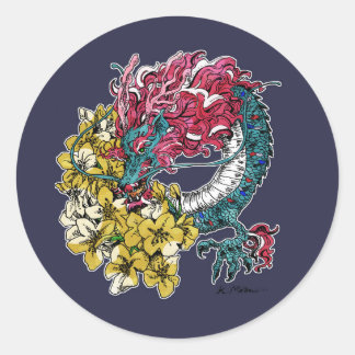 龍 Dragon Ryuu Sticker #2
