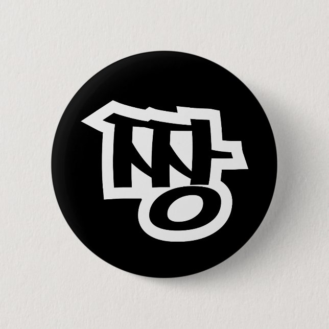 짱 JJANG - The BEST ~ Korean Slang Hangul Language Button (Front)