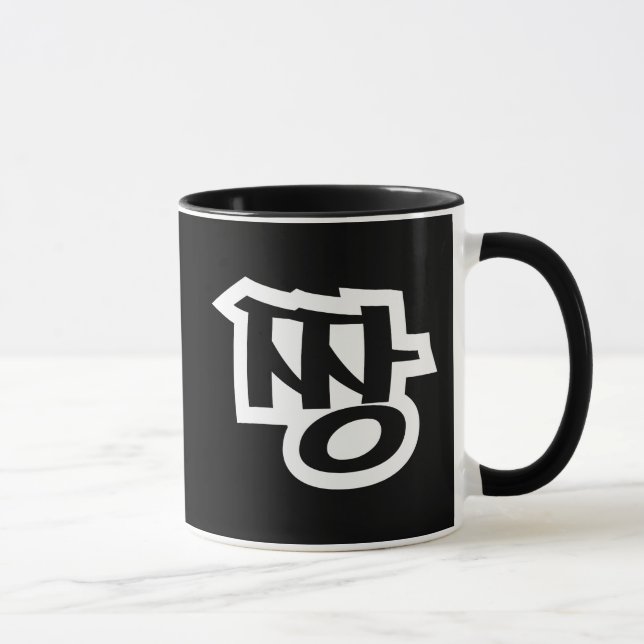 짱 JJANG - The BEST ~ Korean Slang Hangul Language Mug (Right)