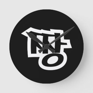 짱 JJANG - The BEST ~ Korean Slang Hangul Language Round Clock