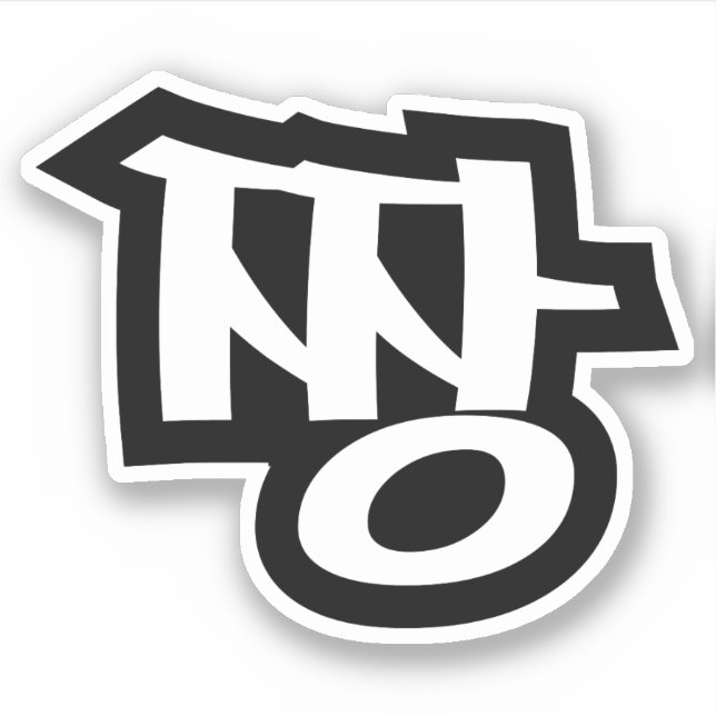 짱 JJANG - The BEST ~ Korean Slang Hangul Language Sticker (Front)