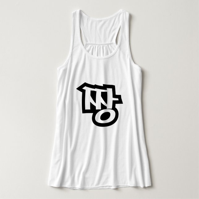 짱 JJANG - The BEST ~ Korean Slang Hangul Language Tank Top (Design Front)