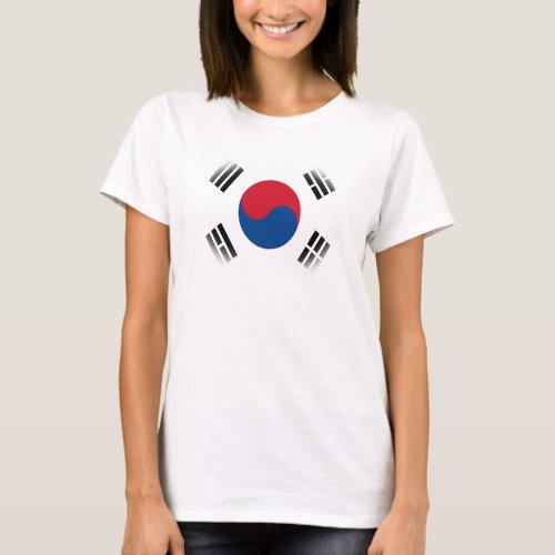 태극무늬 티셔츠 T_Shirt