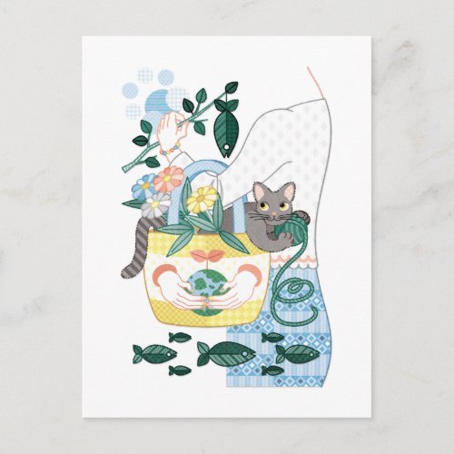 Ｎ・ＥＣＯＢＡＧ（remake） Postcard