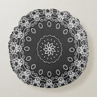 VINTAGE LACE ROUND PILLOW