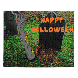 𝐙𝐨𝐦𝐛𝐢𝐞 𝐑𝐢𝐬𝐢𝐧𝐠 Halloween Puzzle