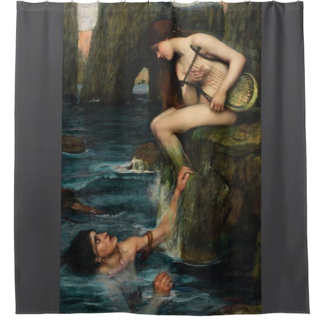 𝑱𝒐𝒉𝒏 𝑾𝒊𝒍𝒍𝒊𝒂𝒎 𝑻𝑯𝑬 𝑺𝑰𝑹𝑬𝑵 𝟏𝟗𝟎𝟎 SHOWER CURTAIN (Front)