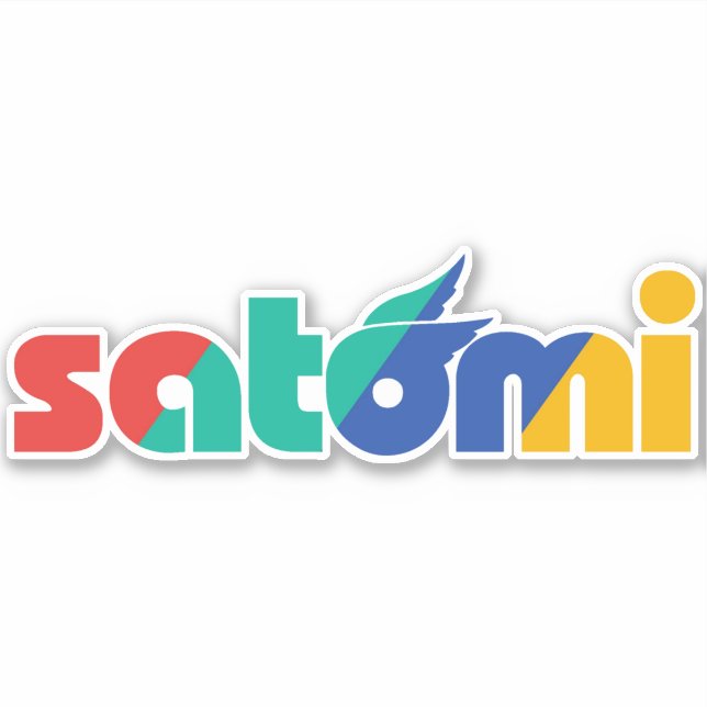 𝙩𝙚𝙖𝙢 𝙨𝙖𝙩𝙤𝙢𝙞 STICKER (Front)