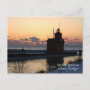 Search for michigan lighthouse postcards Holland