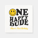 Search for happy face napkins Retro