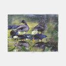 Search for duck fleece blankets Mallard ducks